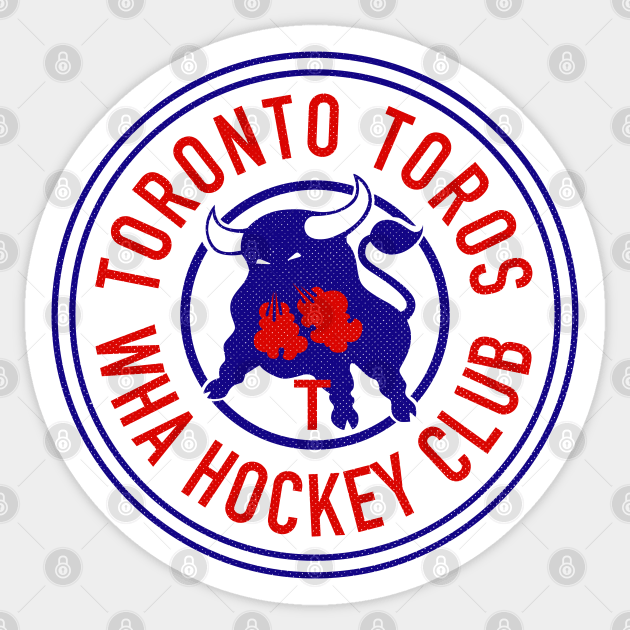 Defunct Toronto Toros WHA Hockey 1973 Sticker by LocalZonly